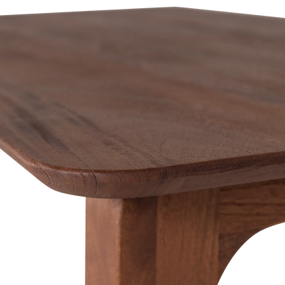 Woood Rubo Eettafel 220x95 Cm Mangohout Bruin - KwaliteitWonen.nl