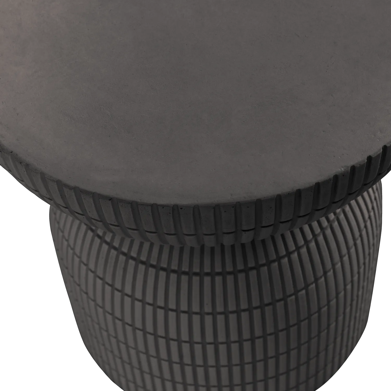 Woood Samson Bijzettafel Fiber Clay Coffee 44x37cm - KwaliteitWonen.nl