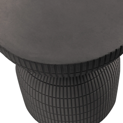 Woood Samson Bijzettafel Fiber Clay Coffee 44x37cm - KwaliteitWonen.nl