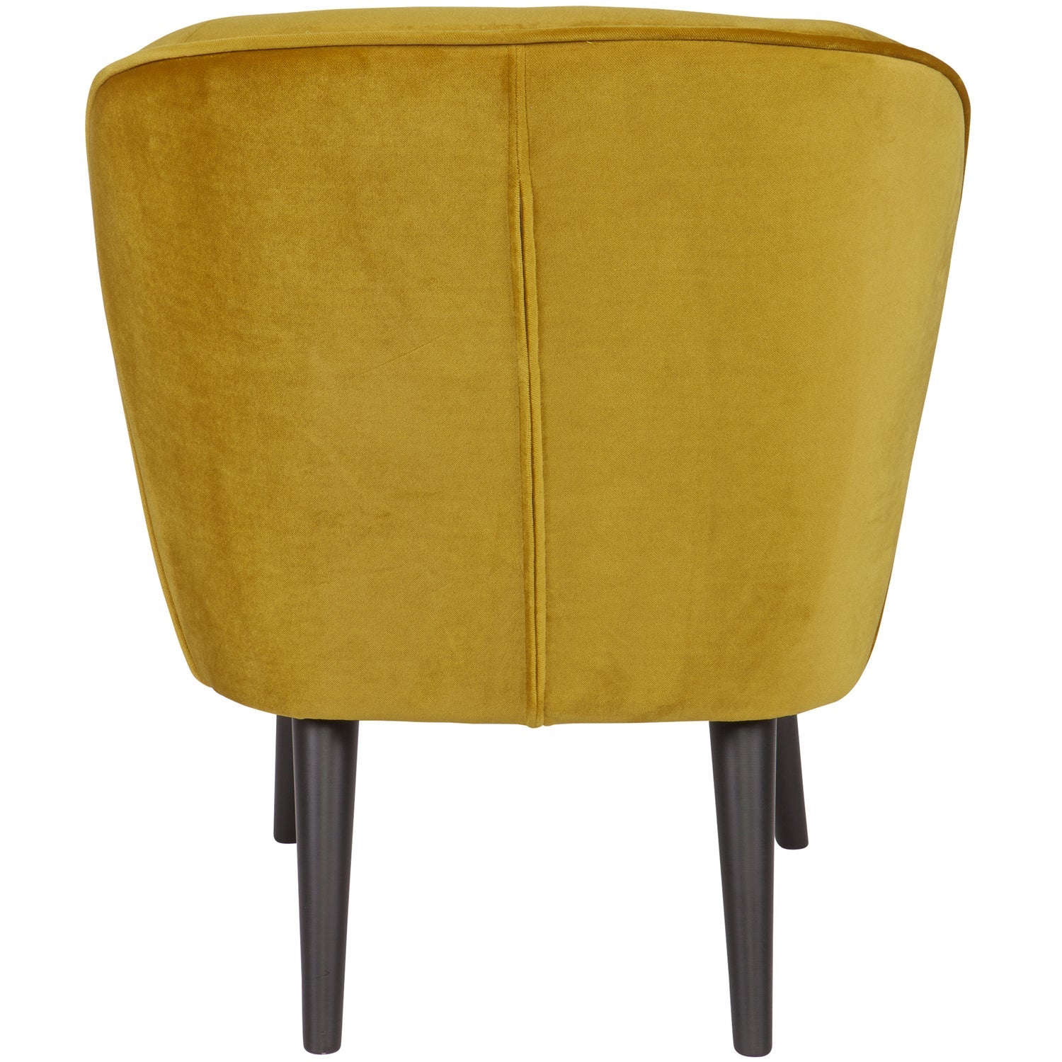 Woood Sara Fauteuil Velvet Oker - KwaliteitWonen.nl