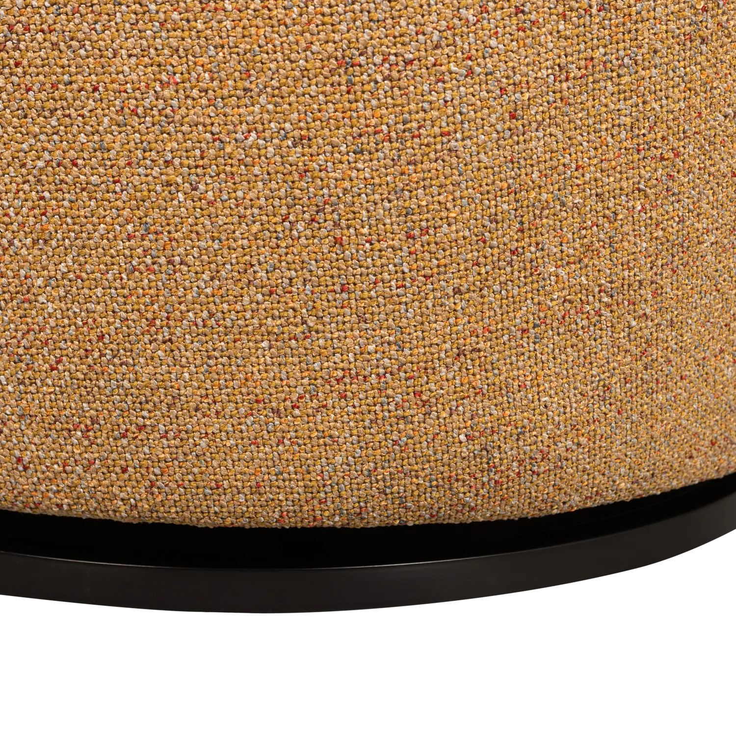 Woood Serra Draaifauteuil Geweven Stof Curry Melange - KwaliteitWonen.nl