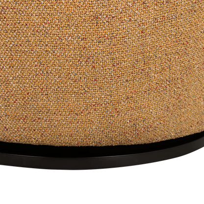 Woood Serra Draaifauteuil Geweven Stof Curry Melange - KwaliteitWonen.nl