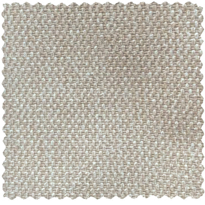 Woood Serra Draaifauteuil Geweven Stof Off White - KwaliteitWonen.nl
