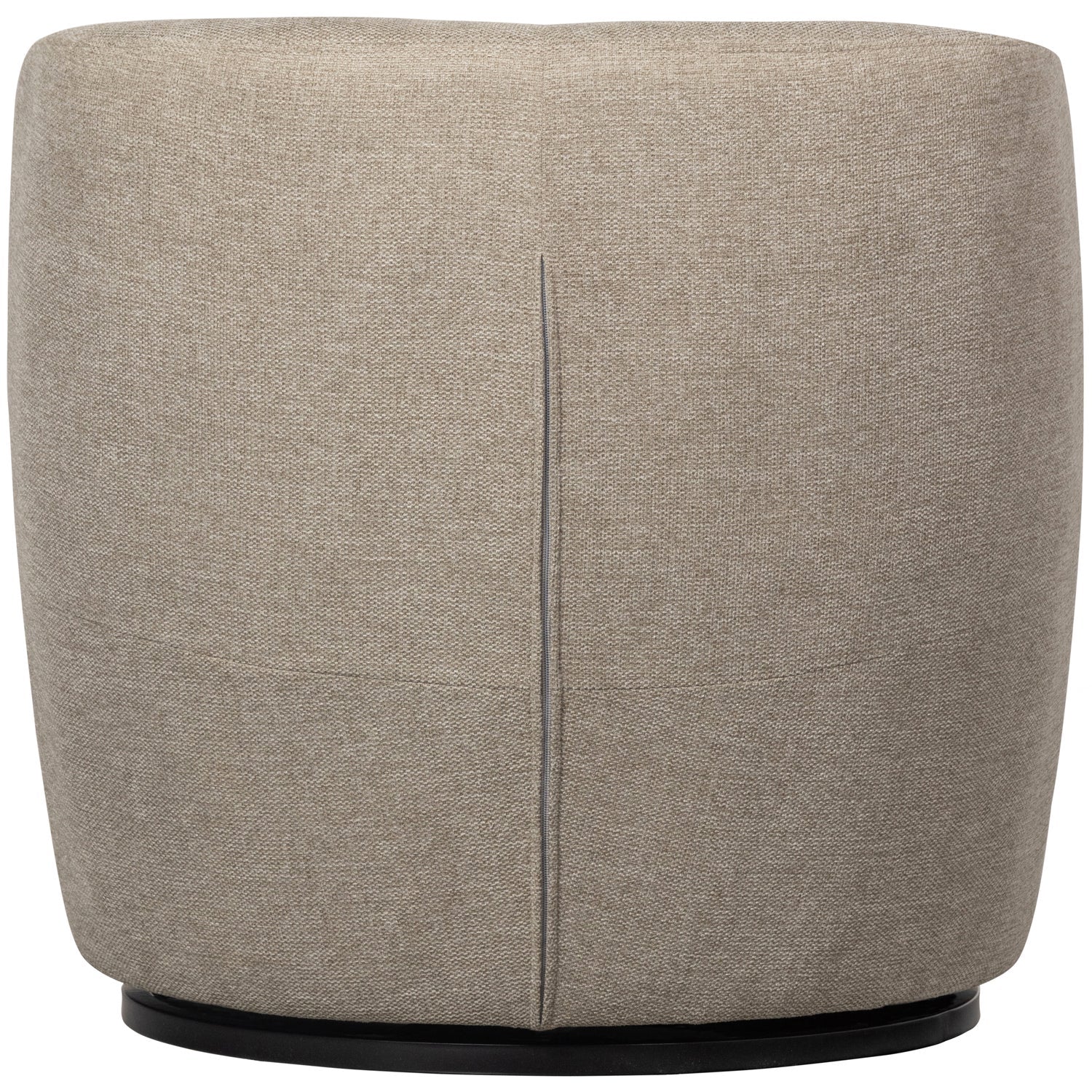 Woood Serra Draaifauteuil Geweven Stof Zand - KwaliteitWonen.nl