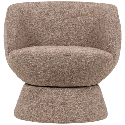 Woood Shuffle Draaifauteuil Bruin Melange - KwaliteitWonen.nl