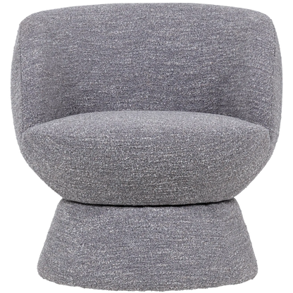 Woood Shuffle Draaifauteuil Grijs Melange - KwaliteitWonen.nl