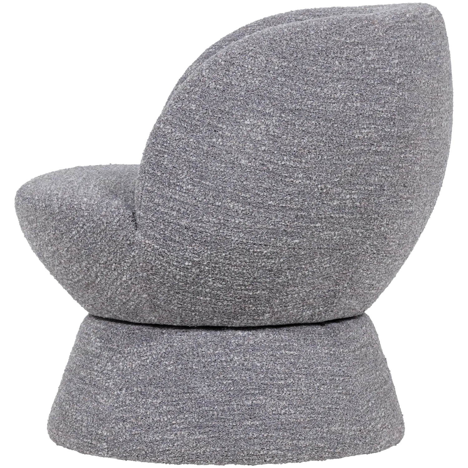 Woood Shuffle Draaifauteuil Grijs Melange - KwaliteitWonen.nl