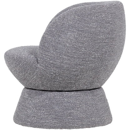 Woood Shuffle Draaifauteuil Grijs Melange - KwaliteitWonen.nl