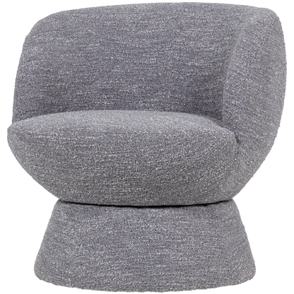 Woood Shuffle Draaifauteuil Grijs Melange - KwaliteitWonen.nl