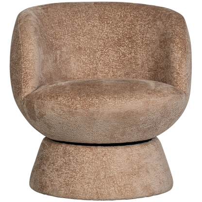 Woood Shuffle Draaifauteuil Naturel - KwaliteitWonen.nl