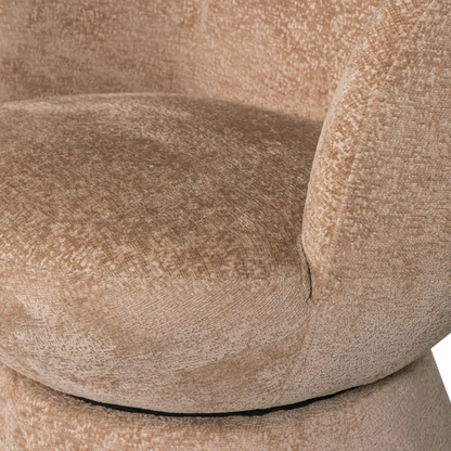Woood Shuffle Draaifauteuil Naturel - KwaliteitWonen.nl