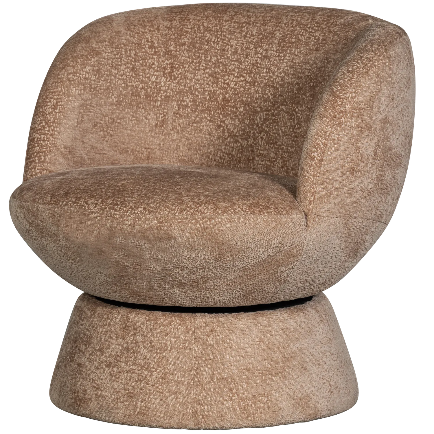 Woood Shuffle Draaifauteuil Naturel - KwaliteitWonen.nl