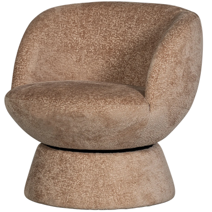 Woood Shuffle Draaifauteuil Naturel - KwaliteitWonen.nl