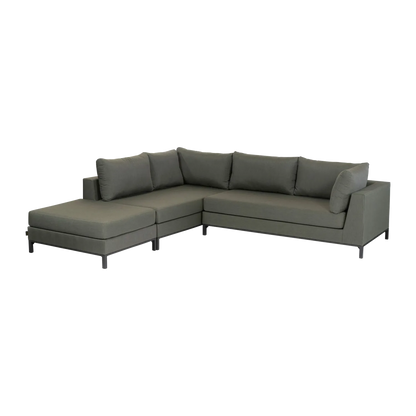 Woood Sicilie Tuin Loungeset Links Groen - KwaliteitWonen.nl