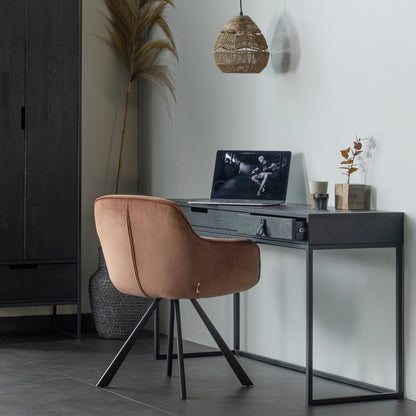 Woood Silas Bureau Essen Blacknight [Fsc] - KwaliteitWonen.nl
