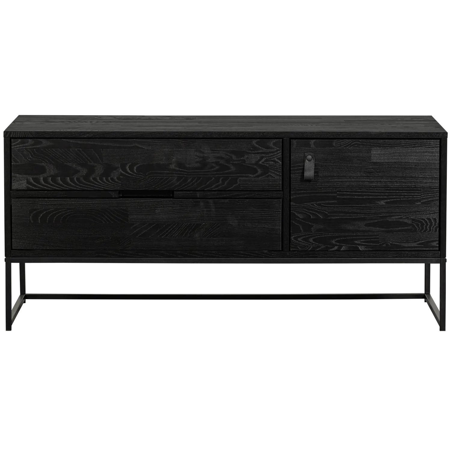 Woood Silas Dressoir TV Meubel 120cm Essen Blacknight [Fsc] - KwaliteitWonen.nl