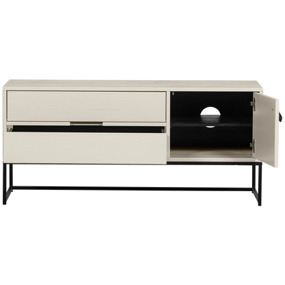 Woood Silas Dressoir TV Meubel 120cm Grenen Dust [Fsc] - KwaliteitWonen.nl