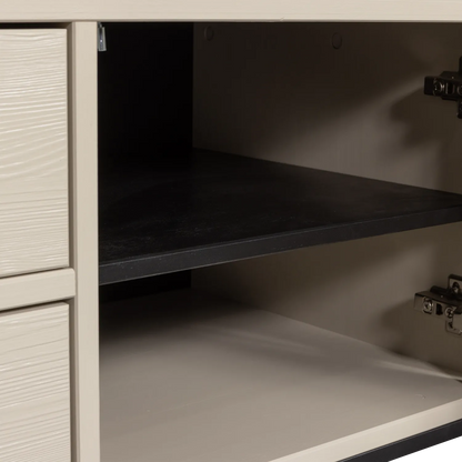 Woood Silas Dressoir TV Meubel 120cm Grenen Dust [Fsc] - KwaliteitWonen.nl