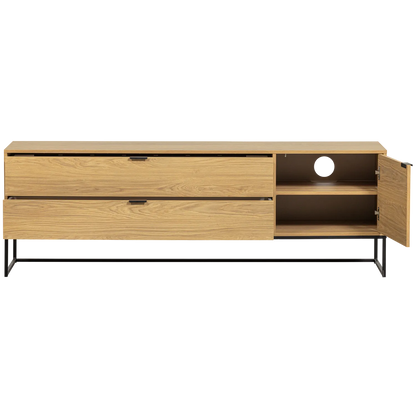 Woood Silas Dressoir TV Meubel 180cm Eiken Decor [Fsc] - KwaliteitWonen.nl