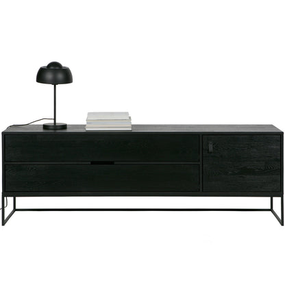 Woood Silas Dressoir TV Meubel 180cm Essen Blacknight [Fsc] - KwaliteitWonen.nl