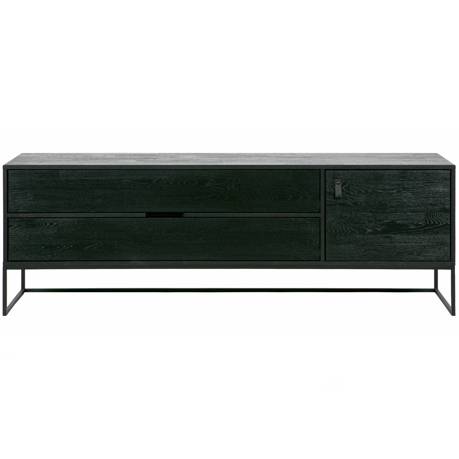 Woood Silas Dressoir TV Meubel 180cm Essen Blacknight [Fsc] - KwaliteitWonen.nl