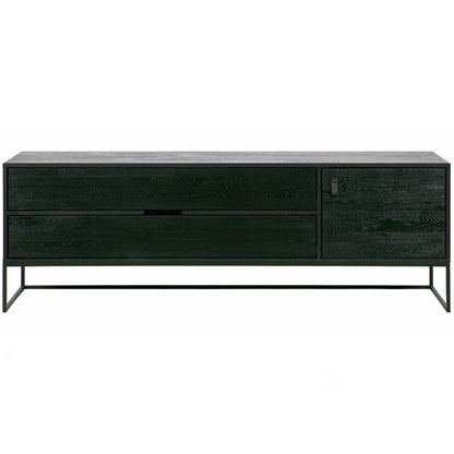 Woood Silas Dressoir TV Meubel 180cm Essen Blacknight [Fsc] - KwaliteitWonen.nl