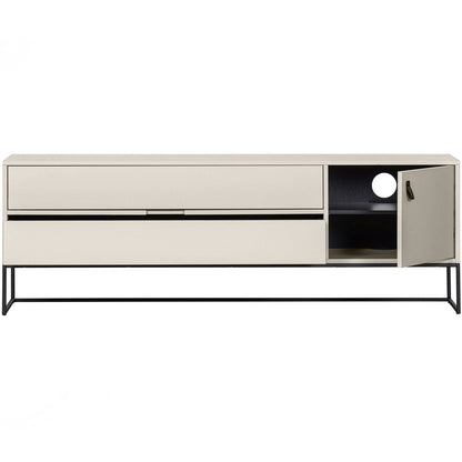 Woood Silas Dressoir Tv Meubel 180cm Grenen Dust [Fsc] - KwaliteitWonen.nl