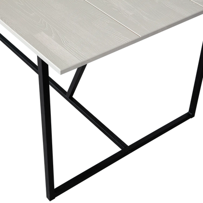 Woood Silas Eettafel Essen Dust [Fsc] - KwaliteitWonen.nl