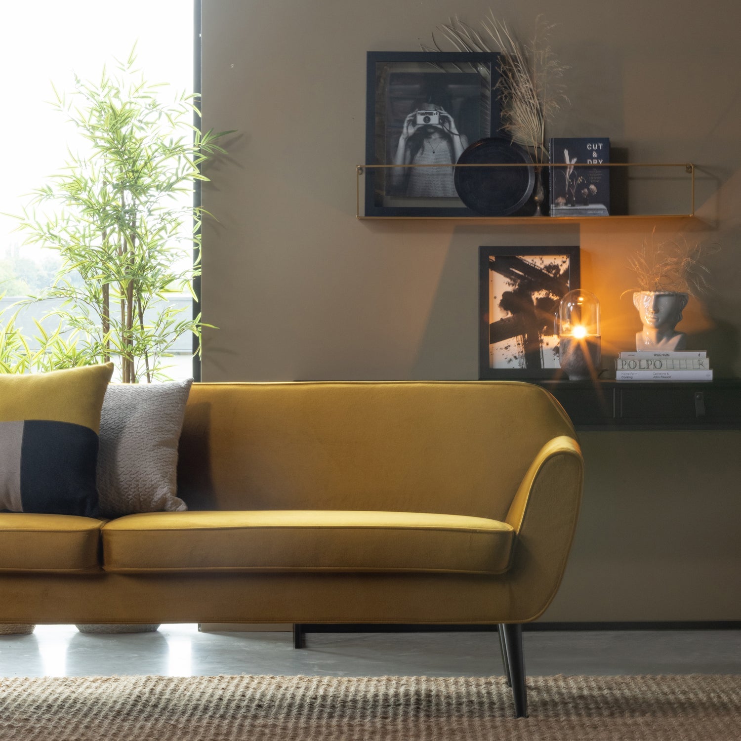 Woood Silas Sidetable Essen Blacknight [Fsc] - KwaliteitWonen.nl