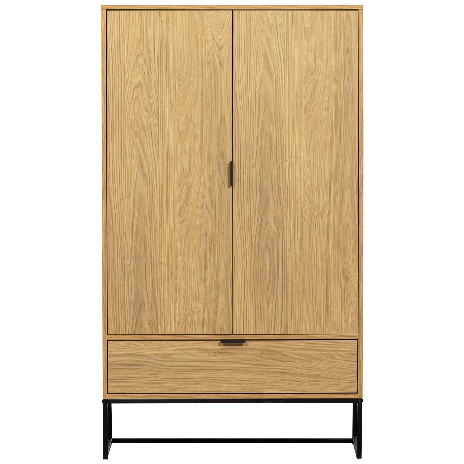 Woood Silas Wandkast 2 Deurs Eiken Decor [Fsc] - KwaliteitWonen.nl