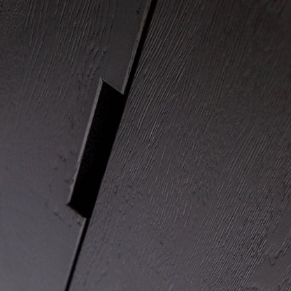Woood Silas Wandkast Essen Blacknight [Fsc] - KwaliteitWonen.nl