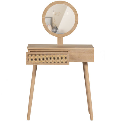 Woood Soof Wandtafel Kaptafel Hout Naturel - KwaliteitWonen.nl