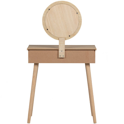 Woood Soof Wandtafel Kaptafel Hout Naturel - KwaliteitWonen.nl