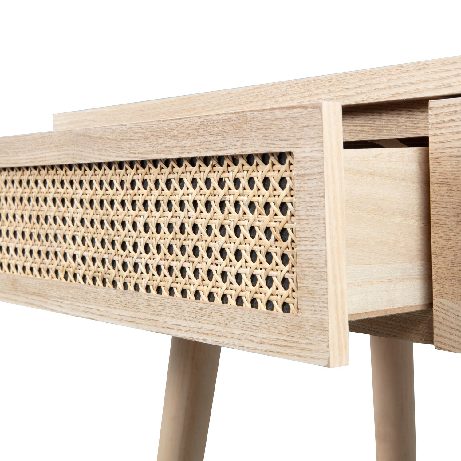 Woood Soof Wandtafel Kaptafel Hout Naturel - KwaliteitWonen.nl