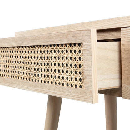 Woood Soof Wandtafel Kaptafel Hout Naturel - KwaliteitWonen.nl
