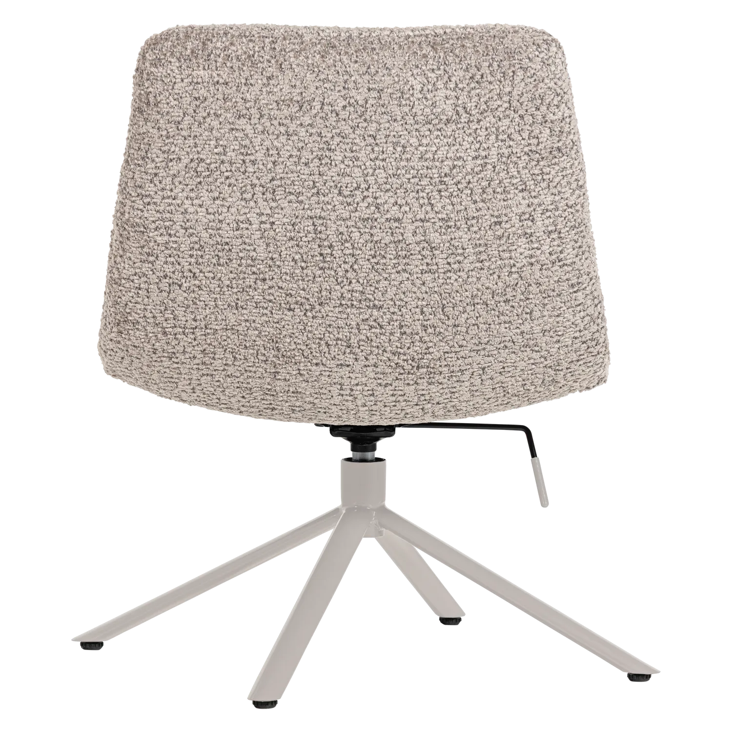 Woood Soren Verstelbare Draaifauteuil Wollig Grijs - KwaliteitWonen.nl