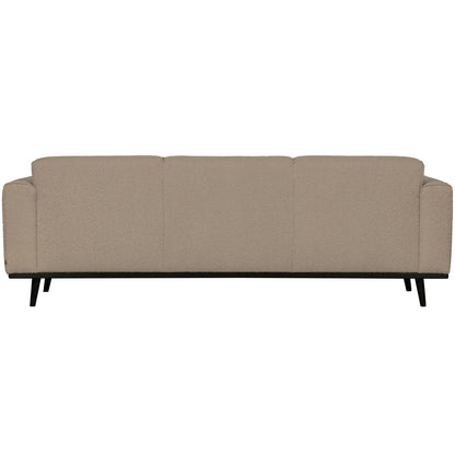 Woood Statement 3 Zits Bank 230 Cm Boucle Beige - KwaliteitWonen.nl