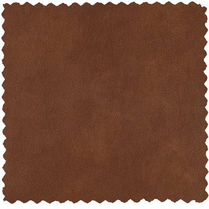 Woood Statement Fauteuil Met Arm Ecoleer Cognac - KwaliteitWonen.nl