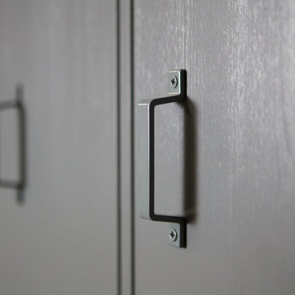 Woood Stijn Hoog 2 Deurs Lockerkast Steel Grey [Fsc] - KwaliteitWonen.nl