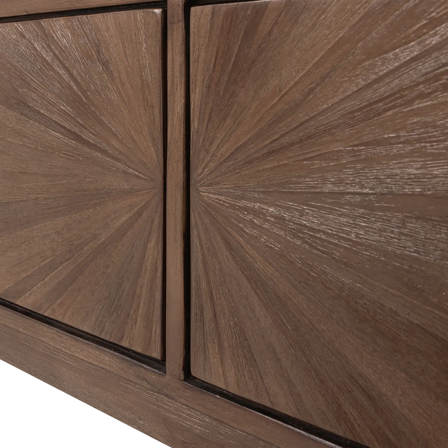 Woood Sun Tv Meubel Met Open Vak Recycled Teak Bruin - KwaliteitWonen.nl