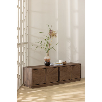 Woood Sun Tv Meubel Recycled Teak Bruin - KwaliteitWonen.nl