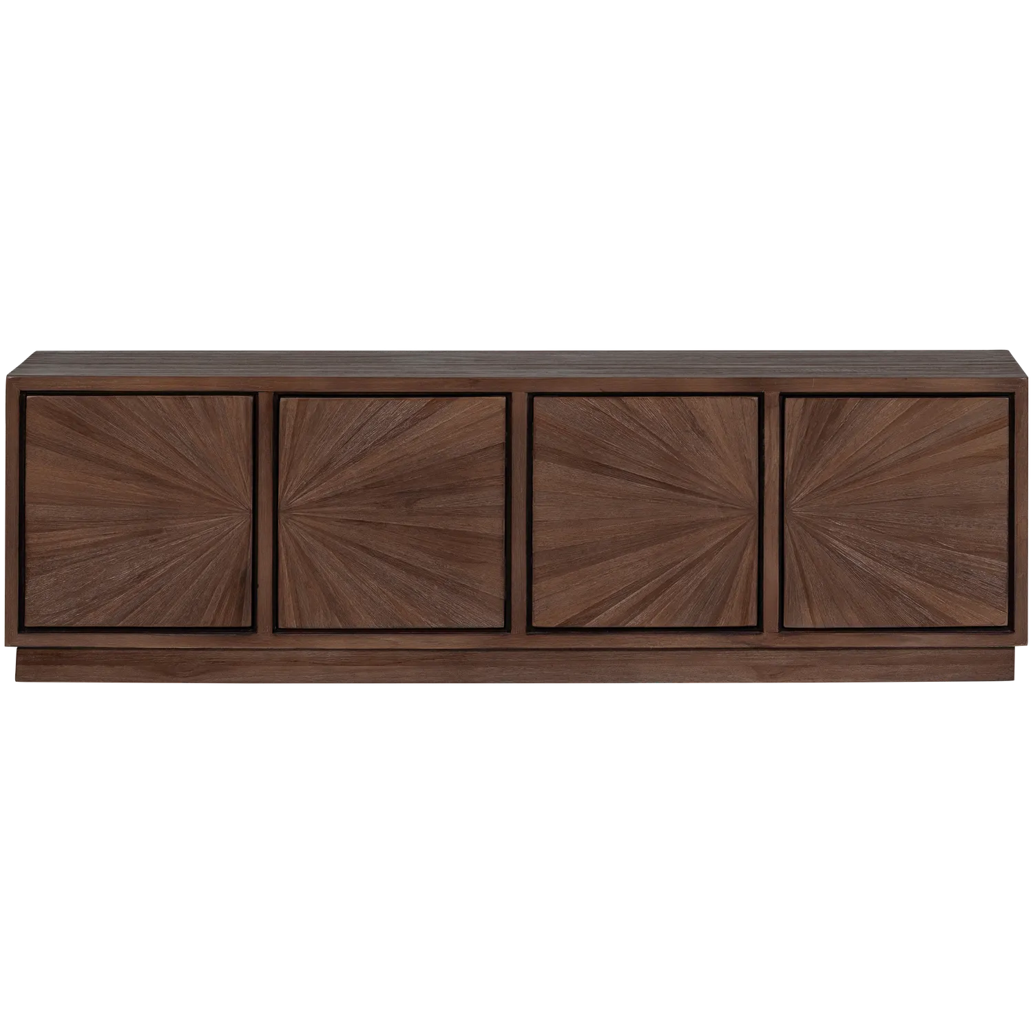 Woood Sun Tv Meubel Recycled Teak Bruin - KwaliteitWonen.nl