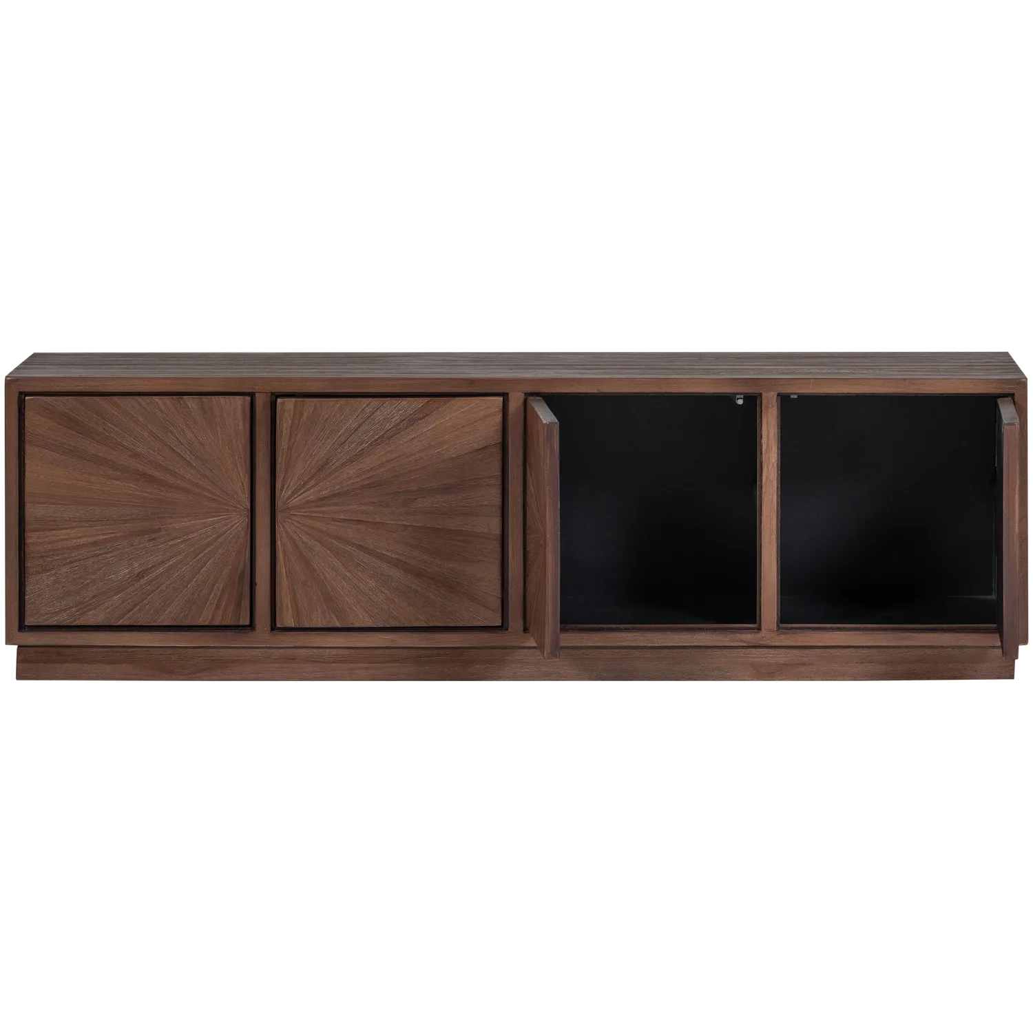 Woood Sun Tv Meubel Recycled Teak Bruin - KwaliteitWonen.nl