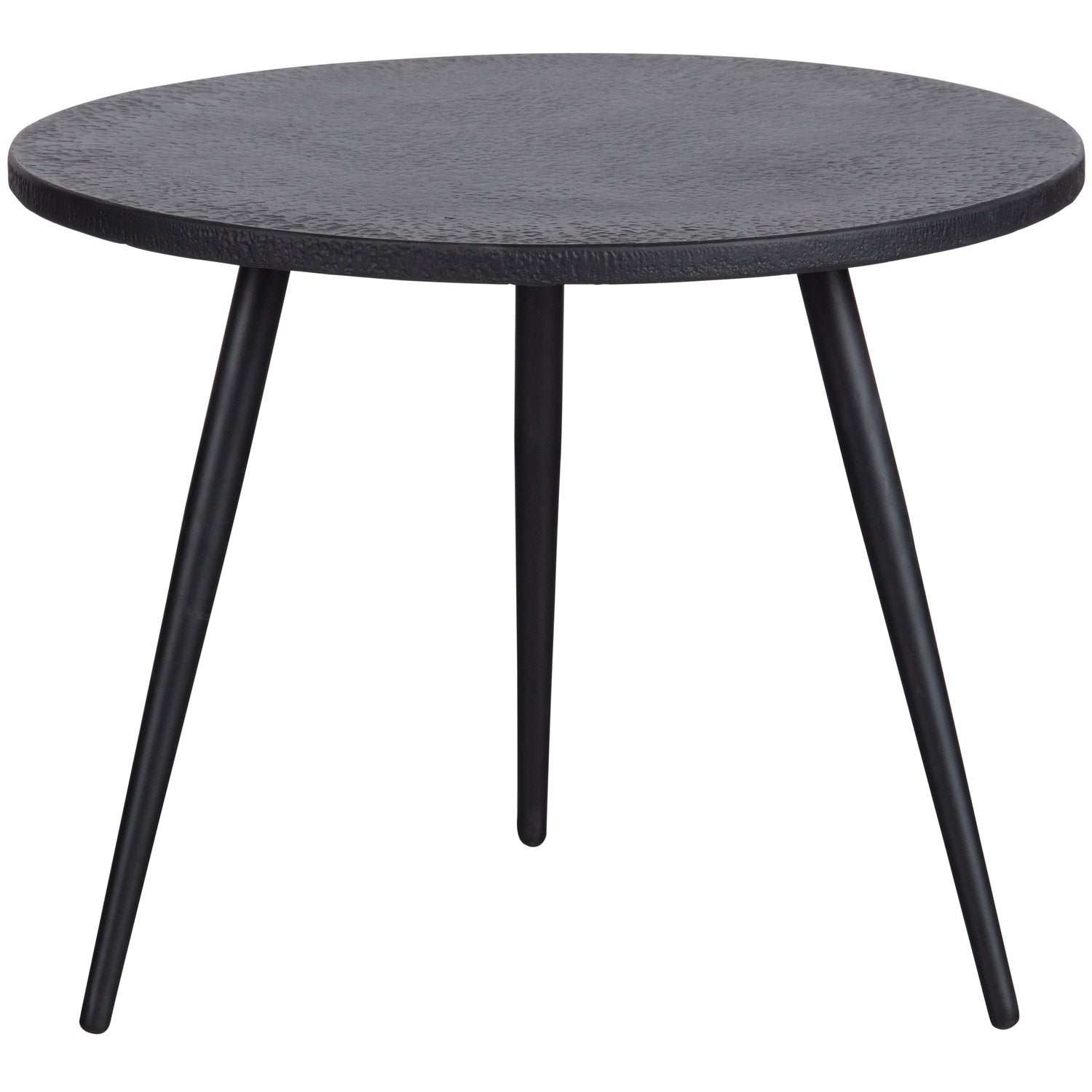 Woood Suze Bijzettafels Hout/Metaal Zwart (Set Van 2) - KwaliteitWonen.nl