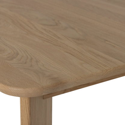 Woood Tablo Eettafel Afgerond Dl 180x100 Cm Transparant [Fsc] - KwaliteitWonen.nl