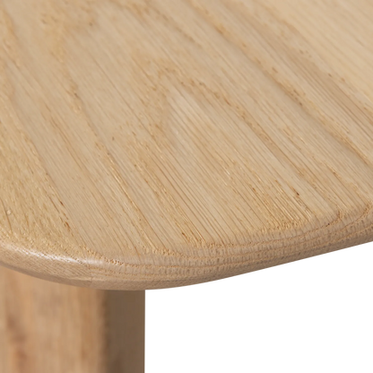 Woood Tablo Eettafel Deens Ovaal Dl 180 X100 Cm Transparant [Fsc] - KwaliteitWonen.nl