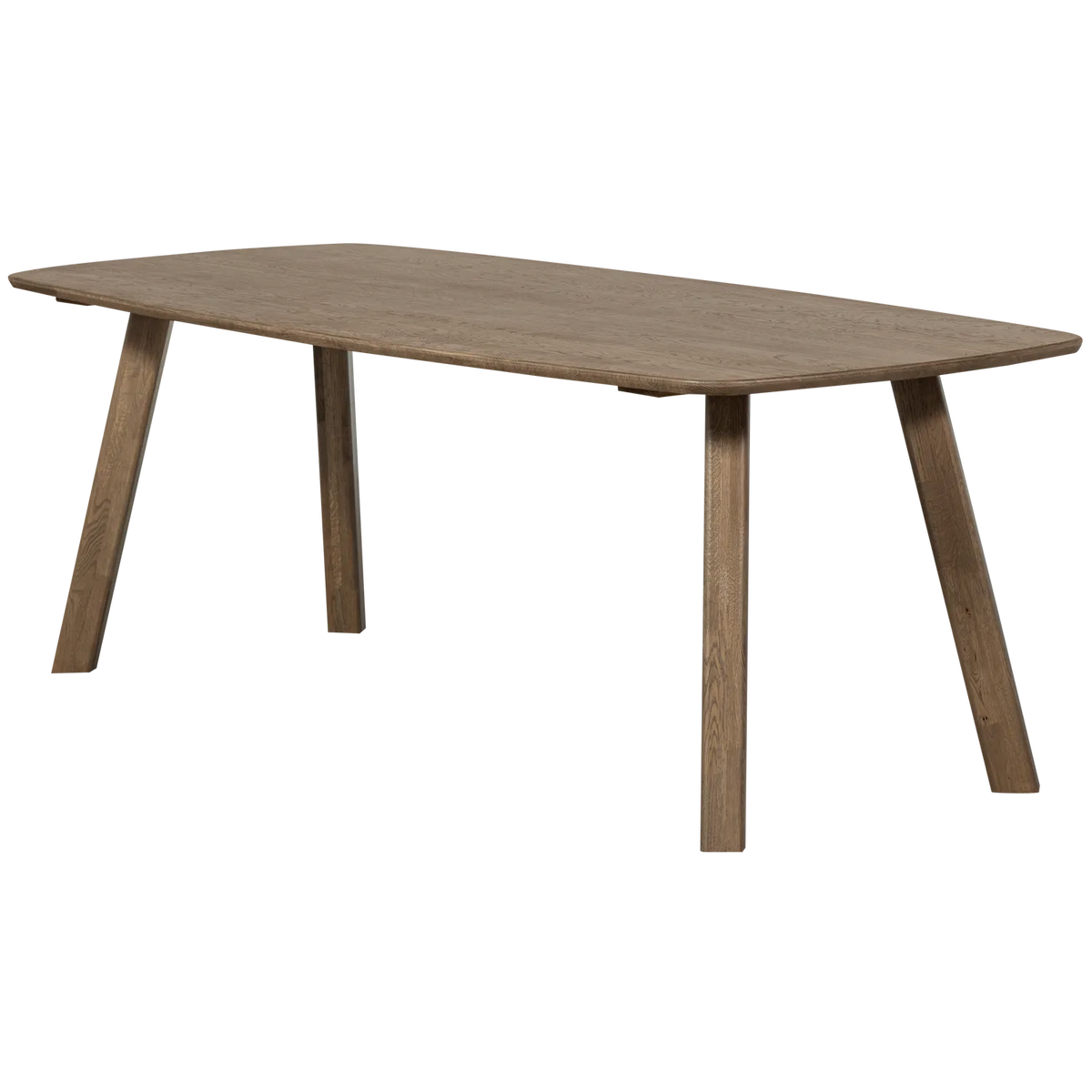 Woood Tablo Eettafel Deens Ovaal Dl 180x100 cm Cashmere Brown [Fsc] - KwaliteitWonen.nl