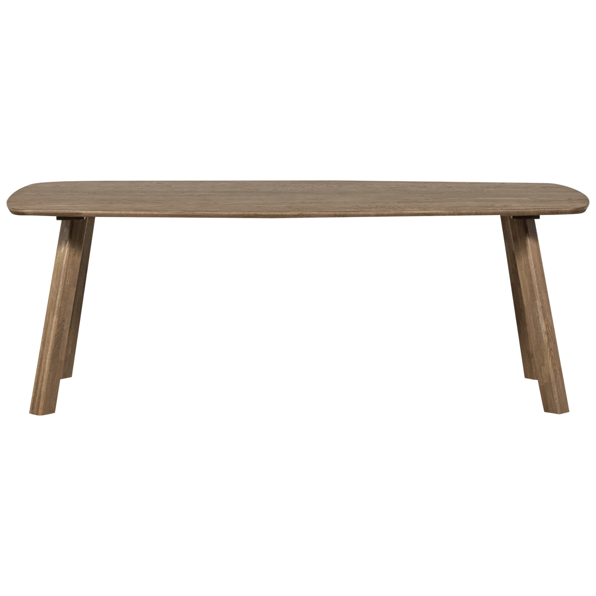 Woood Tablo Eettafel Deens Ovaal Dl 180x100 cm Cashmere Brown [Fsc] - KwaliteitWonen.nl
