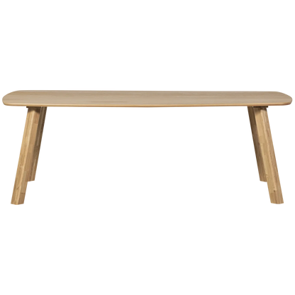 Woood Tablo Eettafel Deens Ovaal Dl 220 X100 Cm Transparant [Fsc] - KwaliteitWonen.nl