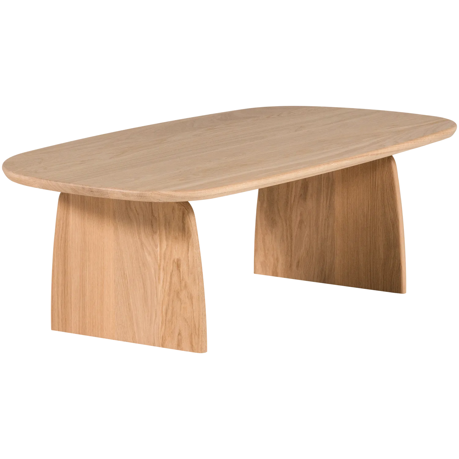 Woood Tablo Salontafel 110 Cm Eiken Transparant [Fsc] - KwaliteitWonen.nl